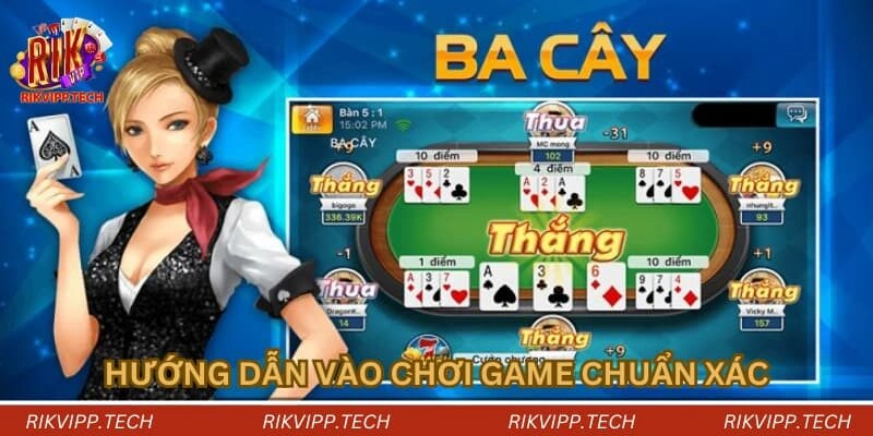 Hướng dẫn vào chơi game chuẩn xác Hướng dẫn vào chơi game chuẩn xác