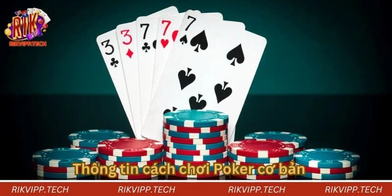 Thông tin cách chơi Poker cơ bản Thông tin cách chơi Poker cơ bản
